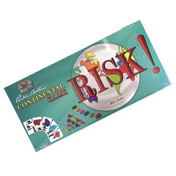 Risk 1959 First Edition Classic Reproduction Board Game | Continental Wooden Pcs - Picture 2 of 9